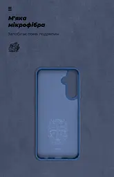 Чехол ArmorStandart ICON для Samsung A25 5G (A256) Dark Blue (ARM69657) - мініатюра 4