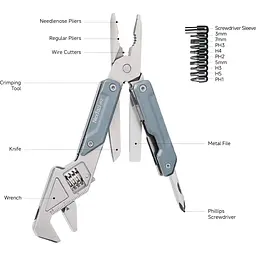 Мультитул NexTool Light Wrench W2 NE20293A [144319] - мініатюра 11