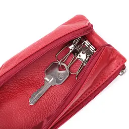Жіноча шкіряна ключниця ST Leather 16х7х1 см acs0028341 - мініатюра 4
