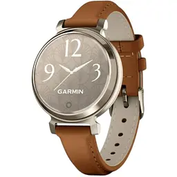 Смарт-часы Garmin Lily 2 Cream Gold with Tan Leather Band 010-02839-60