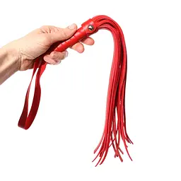 Батіг Flogger Art of Sex, Червона Art of Sex SX2357 100718 - мініатюра 3