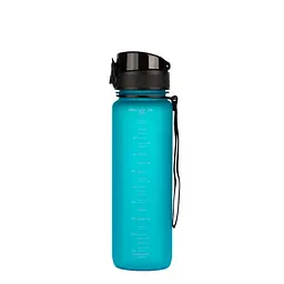 Пляшка для води UZSPACE 3026(Light-Blue) 500 мл, яскраво блакитна - мініатюра 2