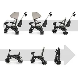 Триколісний велосипед Kinderkraft Jazz 3 Beige (KRJAZZ03BEG0000) - мініатюра 11
