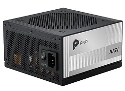 Блок питания MSI PRO 850W PCIE5 80+ Platinum (PRO A850PL PCIE5) Black