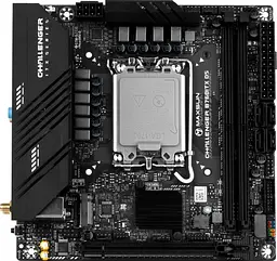 Материнська плата MAXSUN Terminator B760ITX D5 (MS-CHALLENGER B760ITX D5) (Socket 1700, Intel B760, Mini-ITX) - мініатюра 1