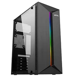 Корпус GTL N3202C Mandalorian Black без БП (N3202C) - мініатюра 1