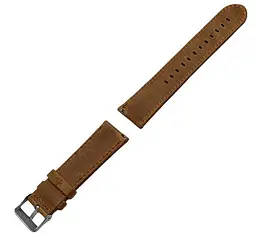 Шкіряний ремінець Primo для годинника Xiaomi Huami Amazfit Bip/Amazfit GTS Light Brown - мініатюра 3