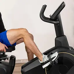 Горизонтальний велотренажер Gymtek XBR6000 електромагнітний золотистий - мініатюра 18