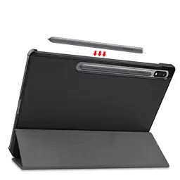 Чохол до планшета BeCover Smart Case Samsung Galaxy Tab S10 Plus (SM-X820/SM-X826) 12.4" Black (712232) - мініатюра 4
