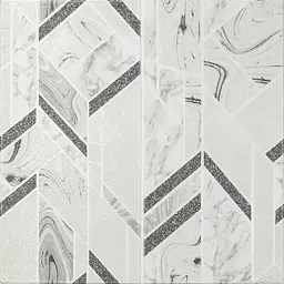 Панель стінова Sticker Wall 3D 680х680х4мм Анотація сіра SW-00001990