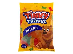 Цукерка желейна TINKY TRAVEL 70г "BEARS" NEW