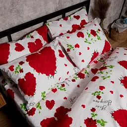 Набір наволочок Moon&Star Бязь Gold Люкс Scarlet Romance 40х40 см 2 шт - мініатюра 2