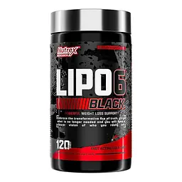 Жироспалювач Nutrex Research Lipo-6 Black Extreme Potency, 120 капсул