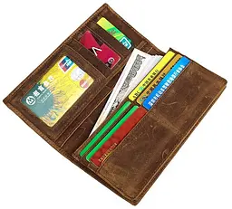 Чоловічий шкіряний гаманець Vintage 9x19 см acs0015242 - мініатюра 7