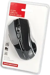 Мишка Modecom MC-WRM1, бездротова, зарядка, 3кн., 1600dpi, чорна - мініатюра 5