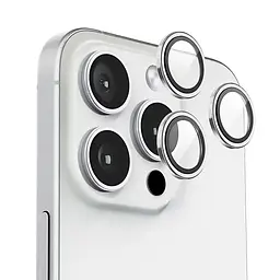 Захисне скло Metal на камеру для Apple iPhone 16 Pro Blueo teh0031406 - мініатюра 3