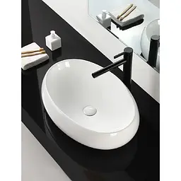 Умивальник Rea Melania 40,5x60 white (REA-U0656) - мініатюра 4
