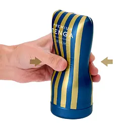 Мастурбатор Tenga Premium Soft Case Cup білий - мініатюра 3