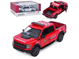 Машина металева Ford Raptor F-150 Police/Firefighter, Kinsmart