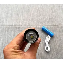 Акумуляторний ліхтар X-Balog BL-W545 1011 CREE T6 світлодіодний ручний Zoom 18650 - мініатюра 5