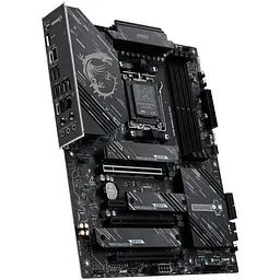 Материнська плата MSI AM5 X870E Gaming PLUS WIFI, X870E, 4xDDR5, Int.Video (CPU), 4xSATA3, 3xM.2, 1xPCI-E 5.0 x16, 1xPCI-E 4.0 x16, 1xPCI-E 3.0 x16, 1xPCI-E 3.0 x1, ALC897, 8126-VB, WiFi 7, Bluetooth 5.4, 8xUSB 3.2 / 10xUSB 2.0, HDMI/Type-C, ATX - мініатюра 3