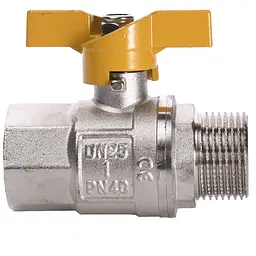 Кран кульовий прямий Selba 1″ ЗВ ЖБ SL1508 - мініатюра 2