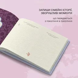 Книга-фотоальбом «Книга нашого роду» блакитний - мініатюра 10