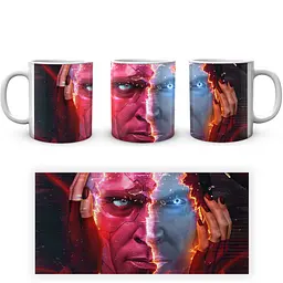 Кухоль GeekLand Ванда Віжен Wanda Vision angry face VS 02.06 330 мл білий - мініатюра 2