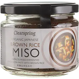 Паста Clearspring Місо з коричневим рисом, непастеризована, 300 г - мініатюра 2