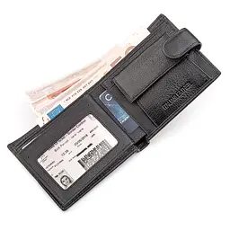 Чоловічий гаманець ST Leather 18311 (ST103) чорний - мініатюра 10