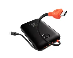 Портативна батарея VEGER K3 PD QC3.0 35W 30000mAh (W2018) Black - мініатюра 9