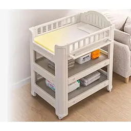 Столик пеленальний Mealux Betty з матрацом (KD-E052 Grey / White + mattres) - мініатюра 4