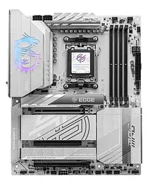 Материнська плата AM5 MSI MPG X870E EDGE TI WIFI, X870E, 4xDDR5, Int.Video (CPU), 4xSATA3, 4xM.2, 1xPCI-E 5.0 x16, 1xPCI-E 4.0 x16, 1xPCI-E 3.0 x16, ALC4080, 8126VB, WiFi 7, Bluetooth 5.4, 13xUSB 3.2 / 8xUSB 2.0, HDMI/2xType-C, ATX - мініатюра 2