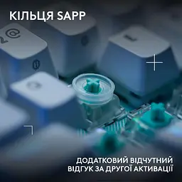 Клавіатура Logitech G512 X 75 Tactile Wired Gaming Keyboard White (920-013955) - мініатюра 10