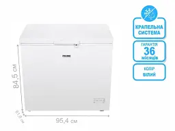 Морозильна скриня Prime Technics CS 25143 E - мініатюра 3