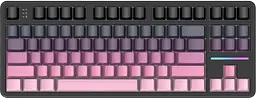 Клавіатура Attack Shark X87 Side Printed RGB Gradient Pink - мініатюра 3