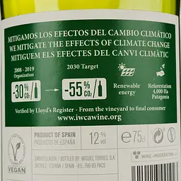 Вино Torres Vina Sol, біле, сухе, 11,5%, 0,75 л (40853) - мініатюра 4