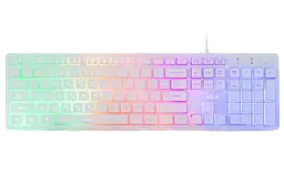 Клавіатура Vinga KB410 White