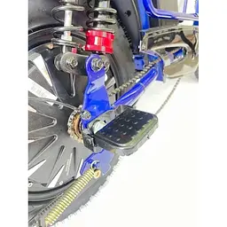Електровелосипед Minako Monster Pro 16" 1000W 60V 30Ah гідравлічні гальма синій - мініатюра 14