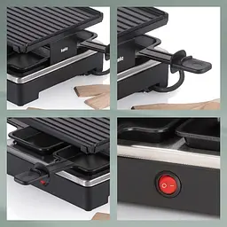 Раклетниця-гриль KELA Geneva 21,5х21,5 см 4 порції (10048) - мініатюра 3
