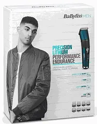 Машинка для стрижки Babyliss E990E синя - мініатюра 5