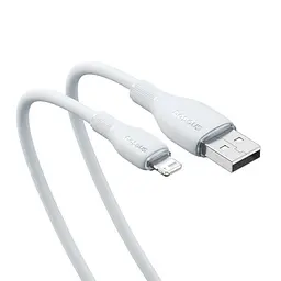 USB кабель Baseus Pudding Series Fast Charging Cable USB to iP 2.4A 2m білий P10355700221-01 - мініатюра 4