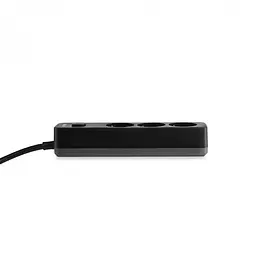 Мережевий подовжувач Videx Oncord з кнопкою з/з 3п 3 м 3x1.5 мм black (VF-PD33G-B) - мініатюра 4