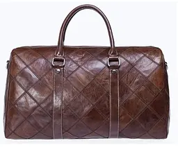 Дорожньо-спортивна сумка 14752 Vintage коричнева - мініатюра 5