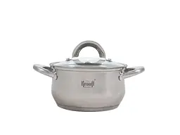 Каструля KRAUFF зі скляною кришкою 1,7л 16см