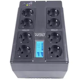 Пристрій безперебійного живлення Powercom CUB-850N LCD - мініатюра 5