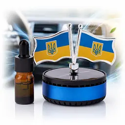 Ароматизатор автомобільний Прапор України M1 (Gardenia)