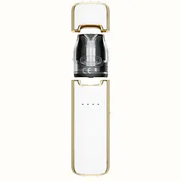 Под-система електронна сигарета VooPoo  Vmate E Pod Kit 1200 mAh 3 ml White inlaid Gold (10726) - мініатюра 4