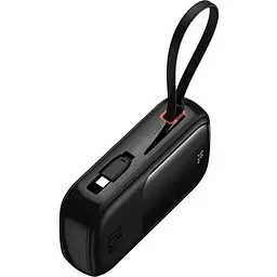 Акумулятор зовнішній Baseus QPow Pro FC з 2 вбудованими кабелями 20000 mAh 22.5 (P10067103113-00) - мініатюра 3