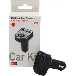 Автомобільний FM-блютуз модулятор X22 для автомагнітоли в машину USB - мініатюра 2
